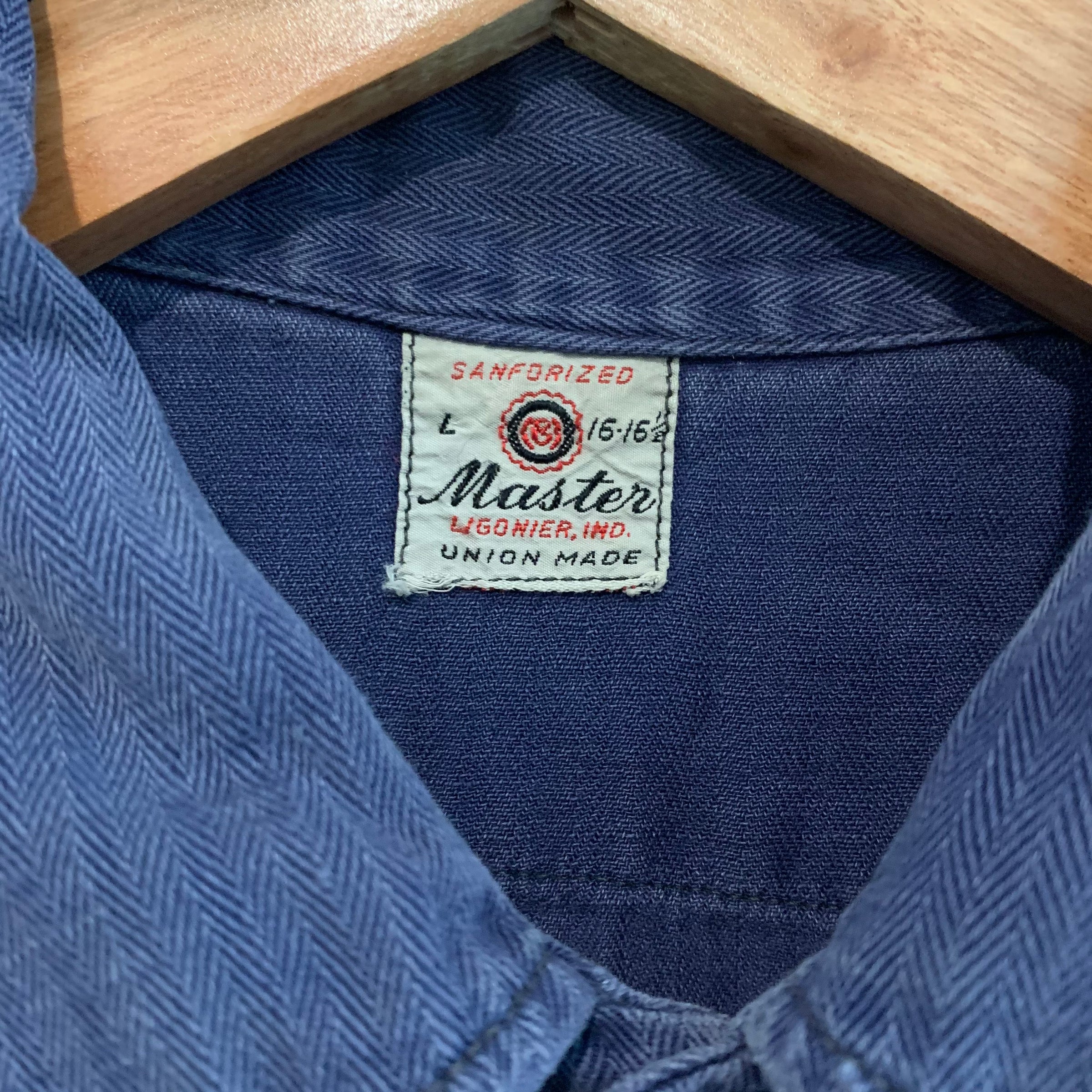 1950's Chevrolet Chainstitched Work Shirt