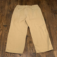 1950's Cropped Khaki Pants 34" Waist