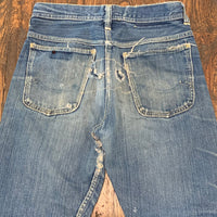 1960's Tuf Nut Zipper Front Jeans 28" Waist