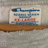 1980's Champion Reverse Weave NYAC Heather Grey Sweatshirt XXL