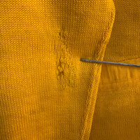 1950’s Sunflower Varsity Letterman Cardigan Sweater Medium