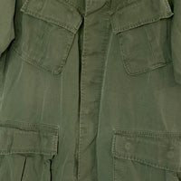 1960's Vietnam War Short Sleeve Ripstop Jungle Jacket Medium Short
