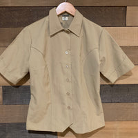 1940’s WWII Khaki WAC Women’s Army Corps Dress Shirt