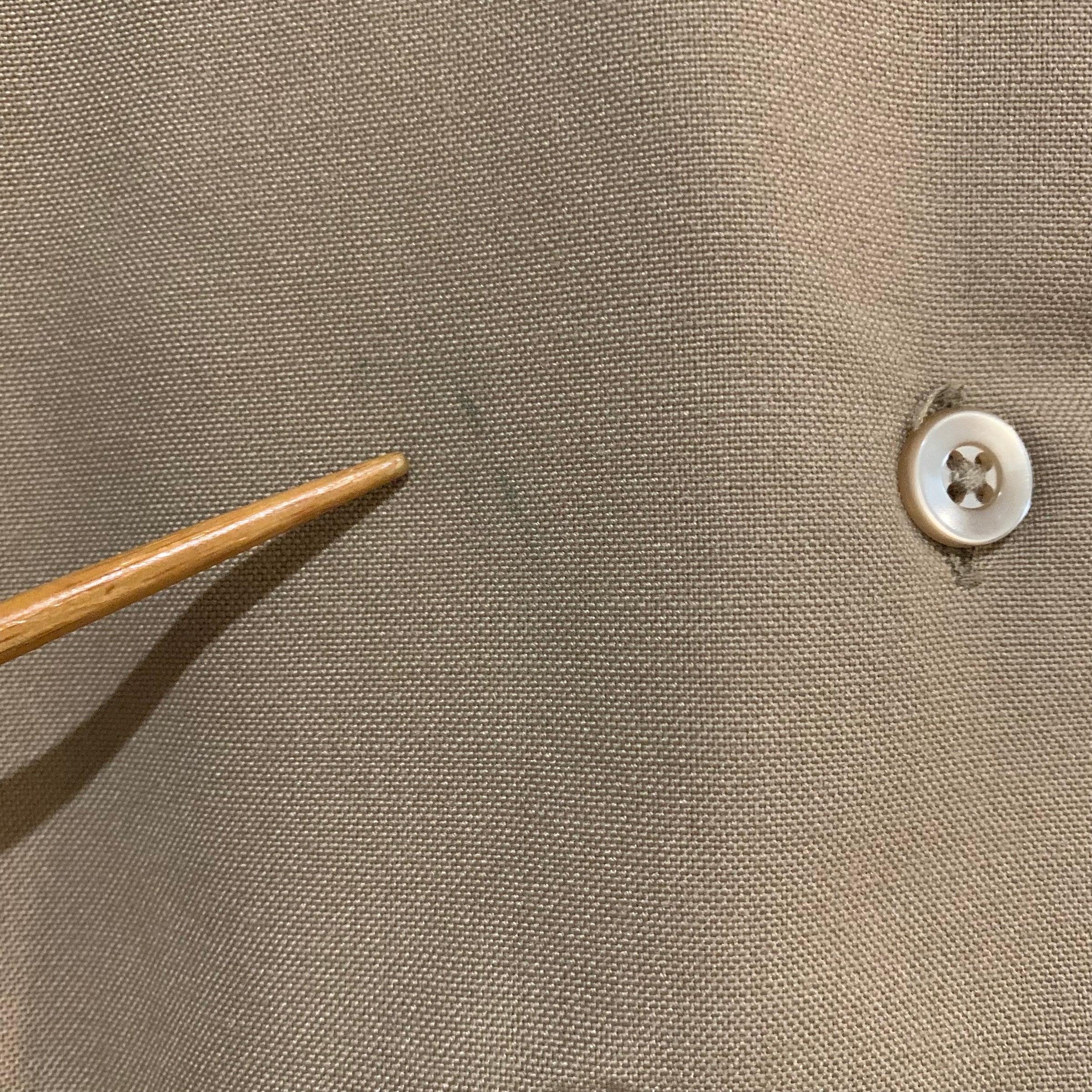 1940’s WWII Khaki WAC Women’s Army Corps Dress Shirt