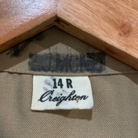 1940’s WWII Khaki WAC Women’s Army Corps Dress Shirt