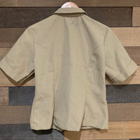 1940’s WWII Khaki WAC Women’s Army Corps Dress Shirt