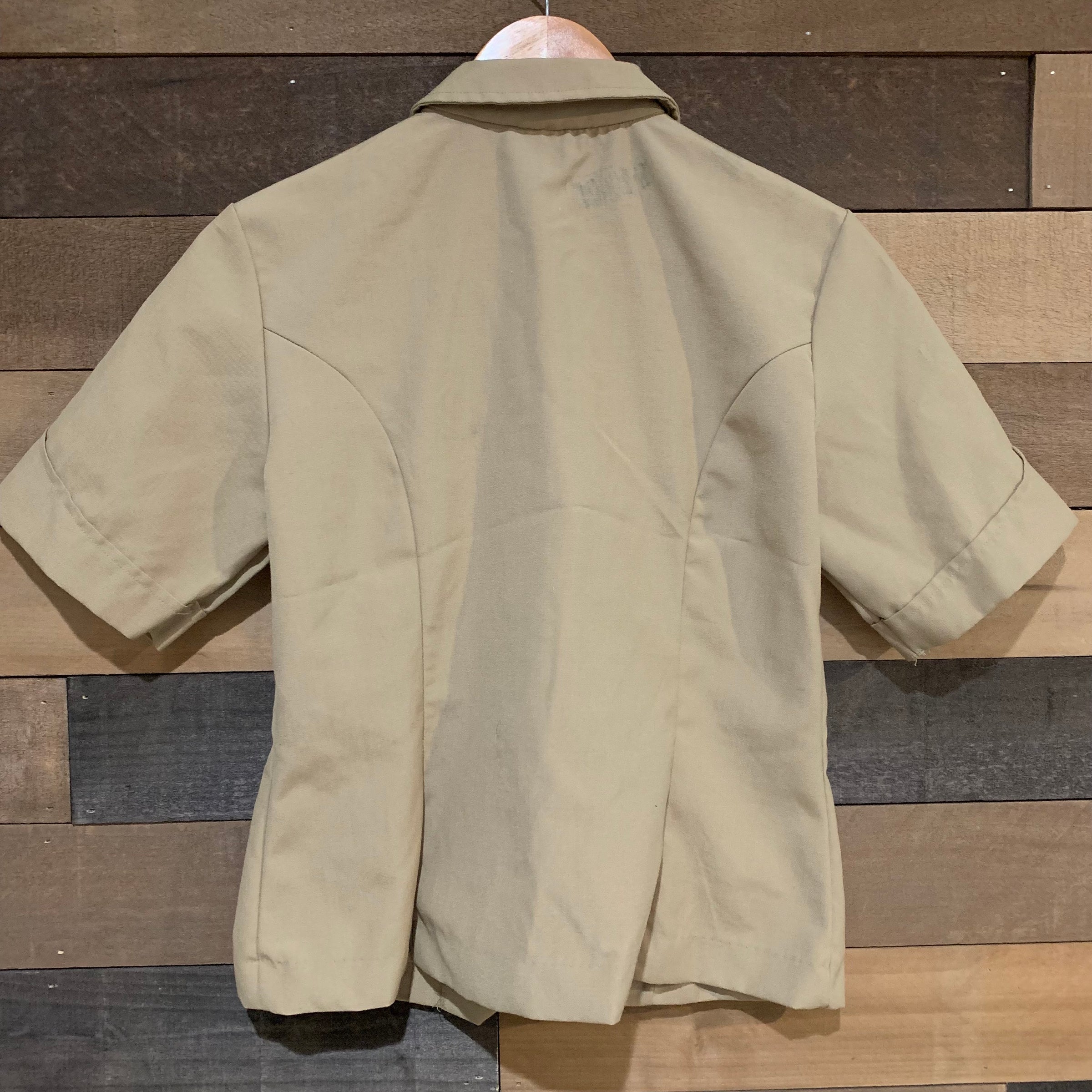1940’s WWII Khaki WAC Women’s Army Corps Dress Shirt