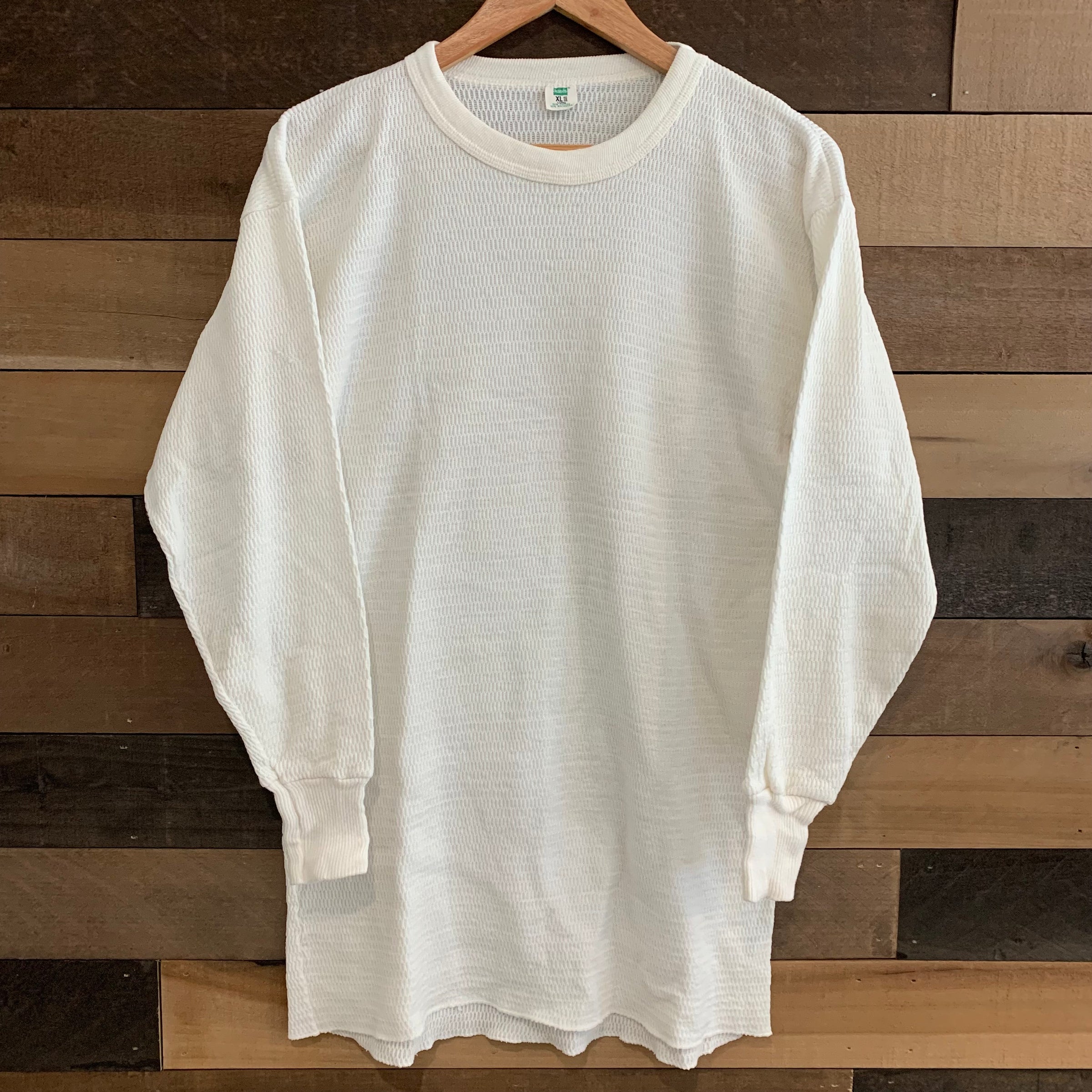 1960's Hanes 50/50 Cotton Poly Blend Thermal Medium