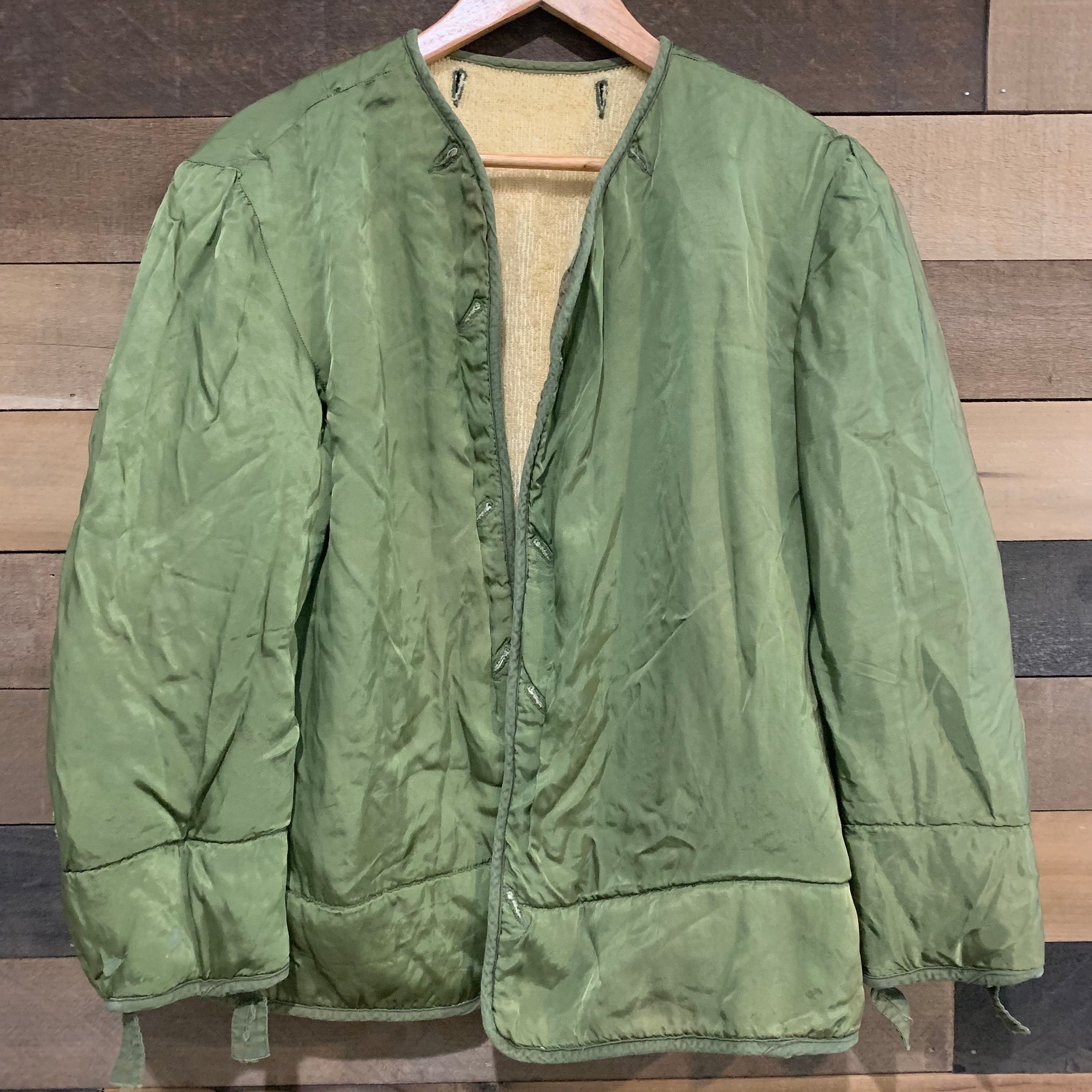 1950's Sun Faded M-1951 Field Jacket Liner Medium