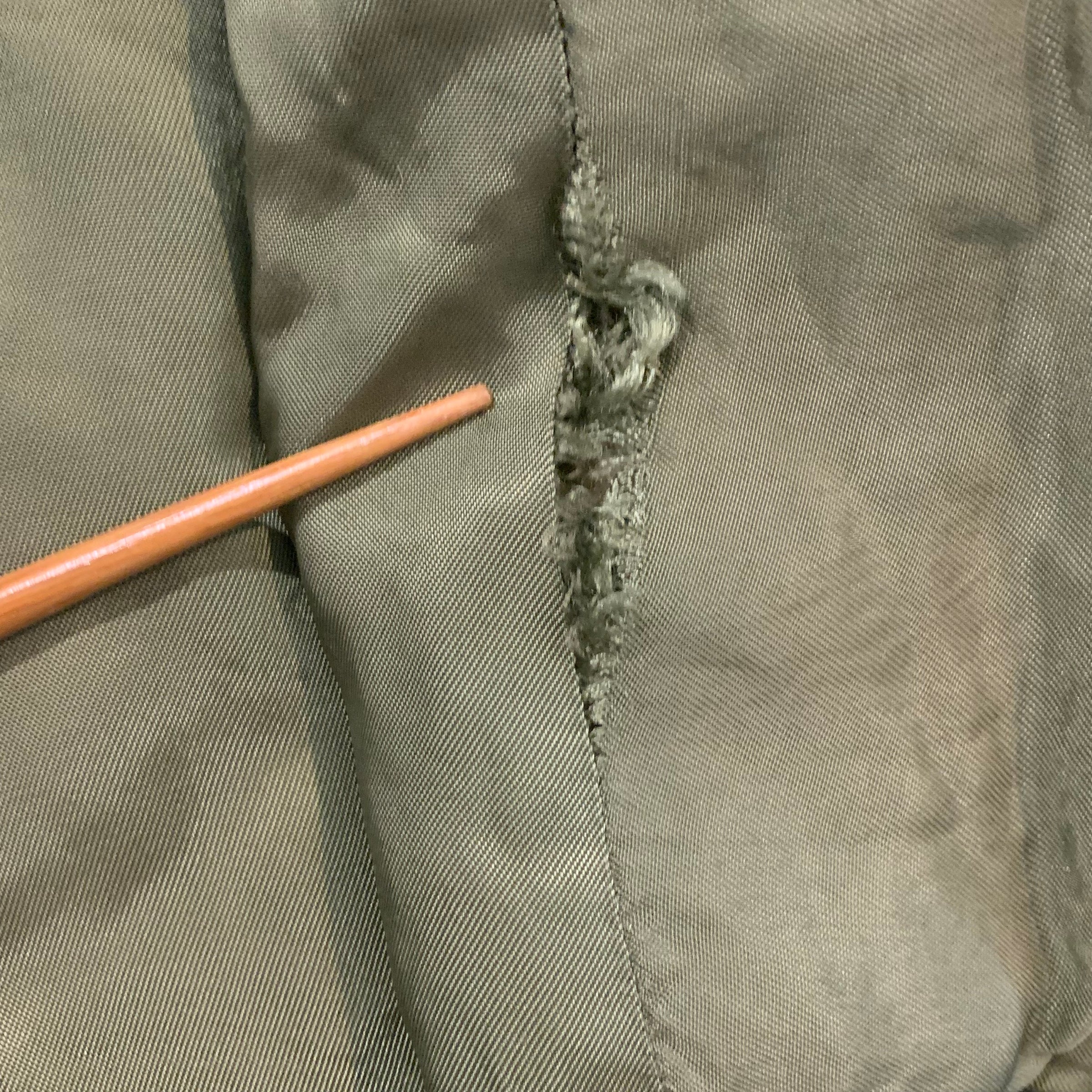 1950's Sun Faded M-1951 Field Jacket Liner Medium