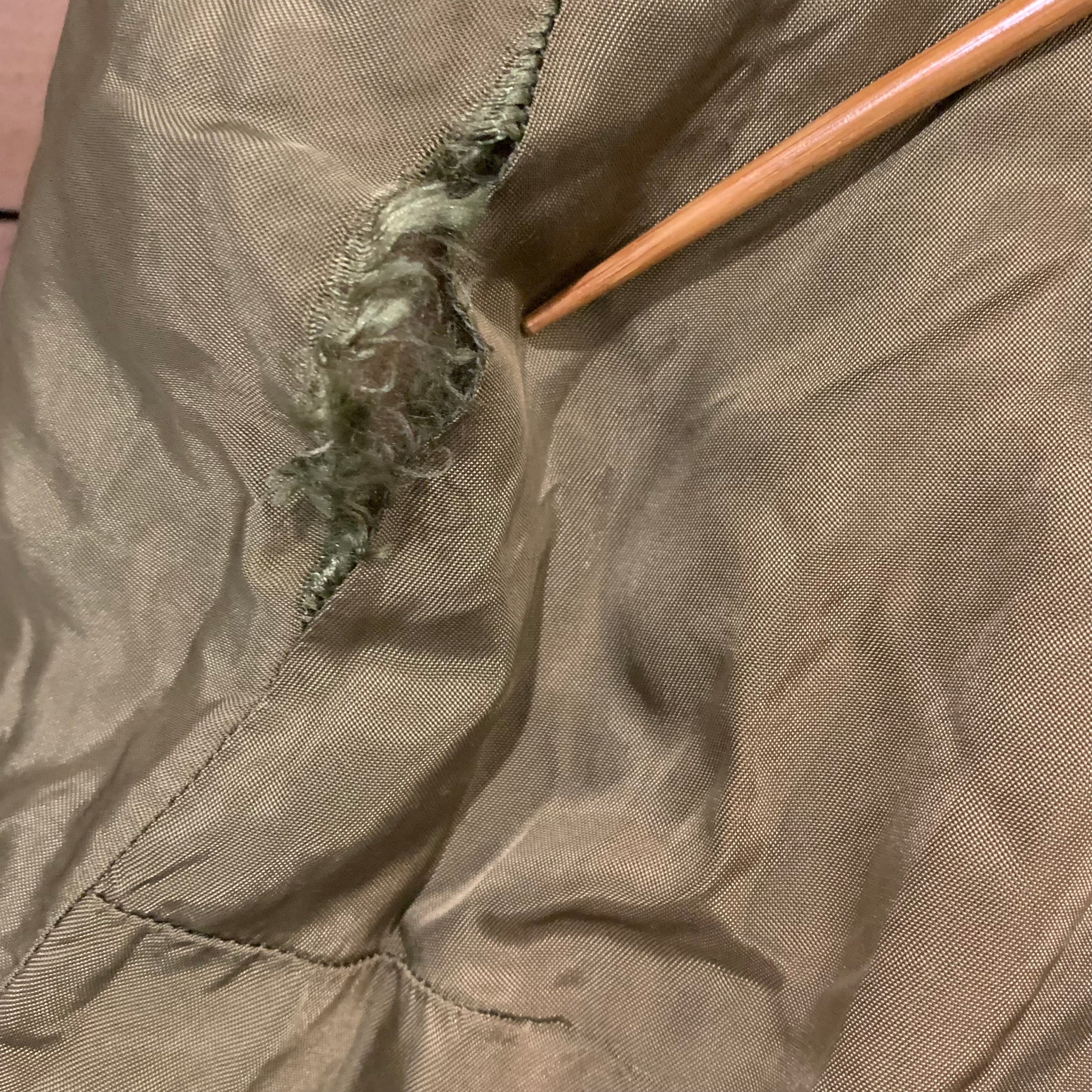 1950's Sun Faded M-1951 Field Jacket Liner Medium