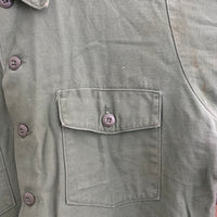 1960's Vietnam War OG-107 Fatigue Shirt XL