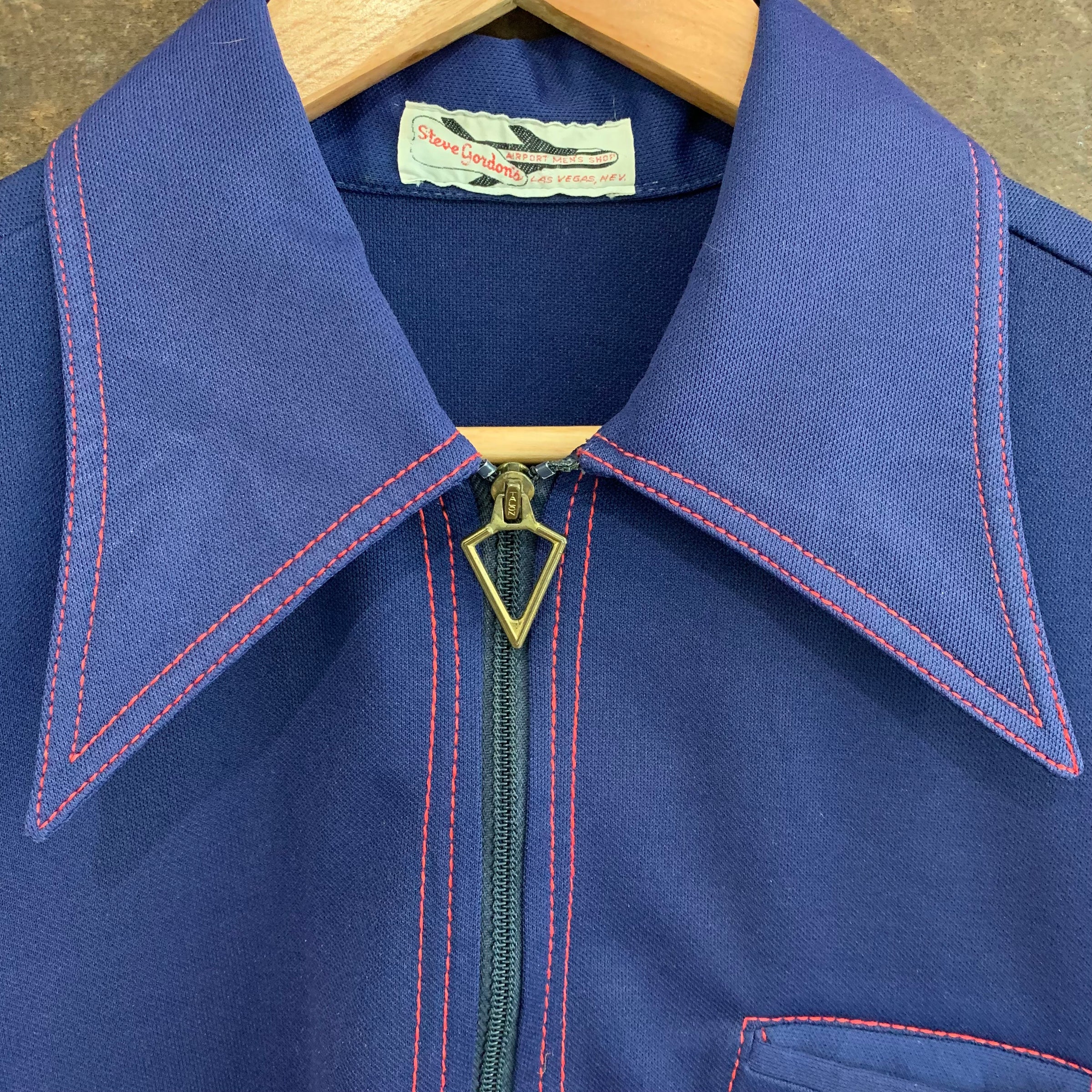 1950’s/1960’s Airport Men’s Shop Short Sleeve Pullover Shirt Large