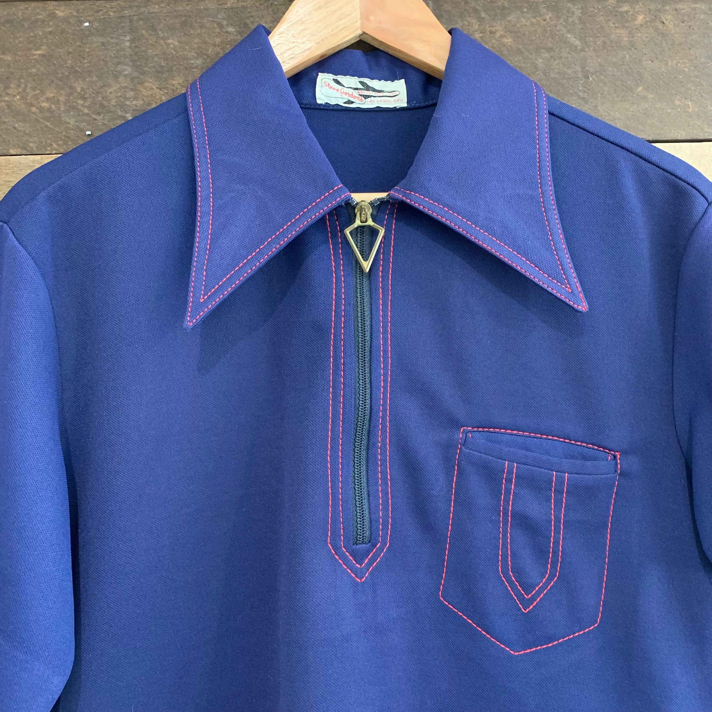 1950’s/1960’s Airport Men’s Shop Short Sleeve Pullover Shirt Large