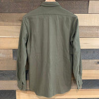 1950's US Navy Green Wool Flight Shirt BuAero Small