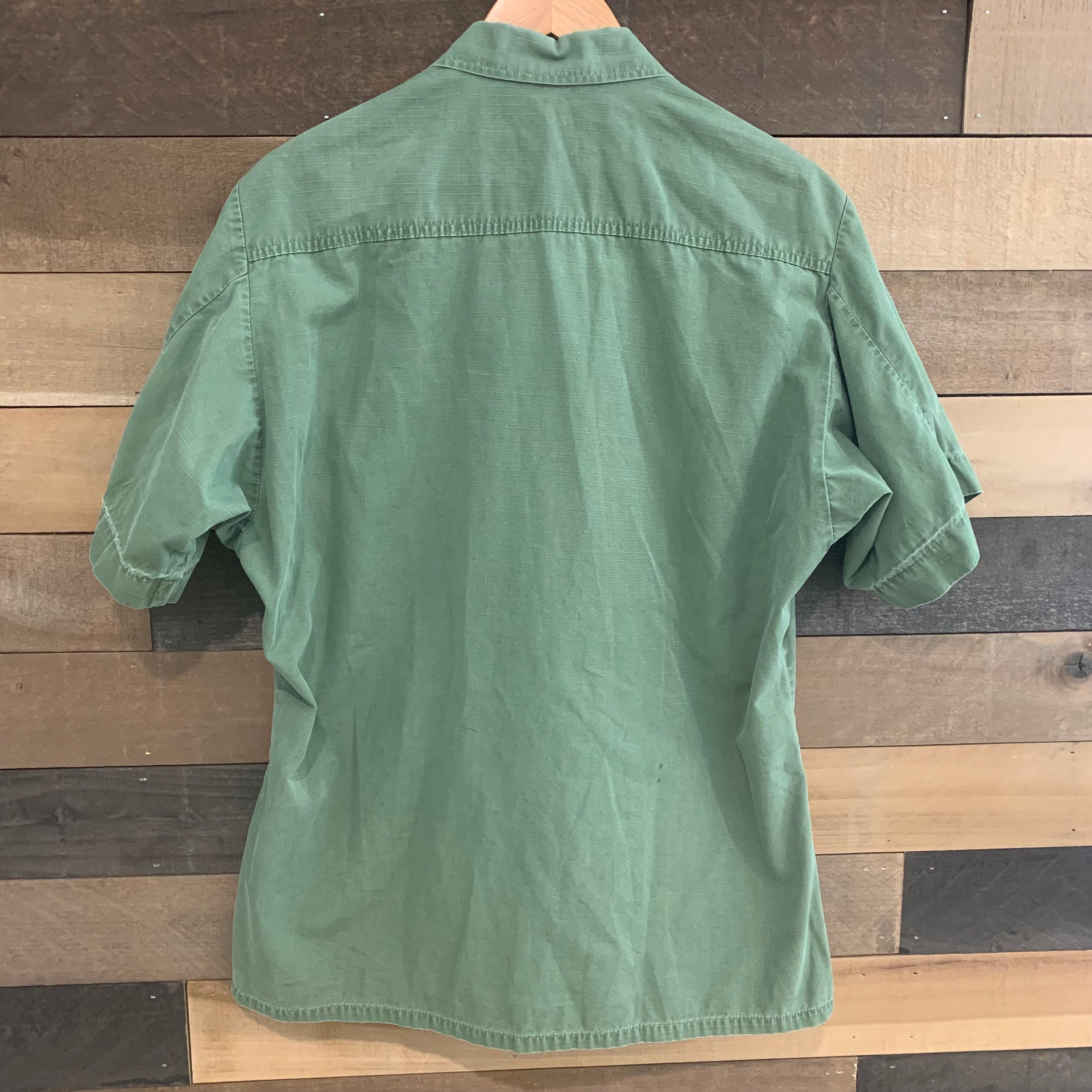 1960's Vietnam War Short Sleeve Ripstop Jungle Jacket Medium Short
