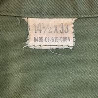 1960's/1970's Vietnam War Era Third Pattern OG-107 Fatigue Shirt Small