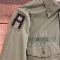 1960's/1970's Vietnam War Era Third Pattern OG-107 Fatigue Shirt Small