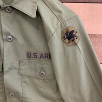 1960's/1970's Vietnam War Era Third Pattern OG-107 Fatigue Shirt Small