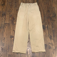1960's/1970's Wash and Wear Brand Khaki Pants 27" Waist