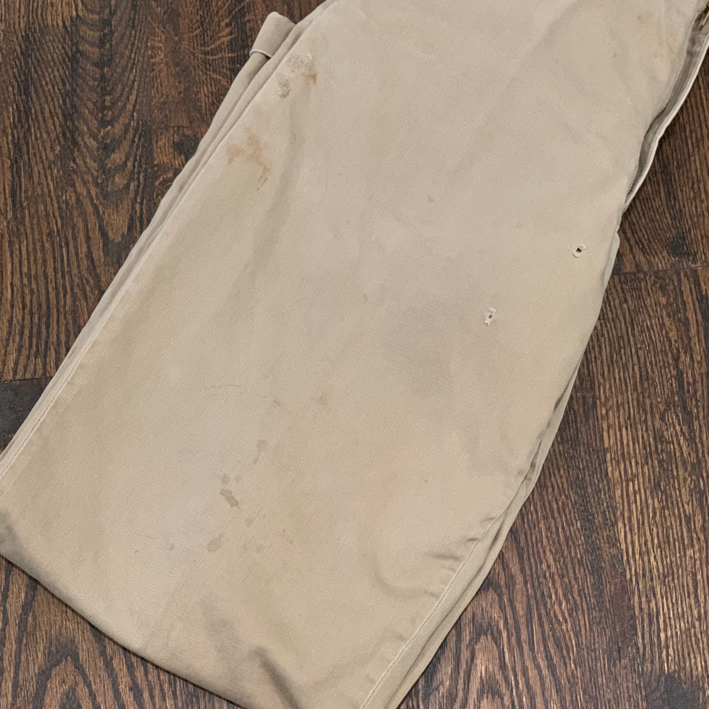 1960's/1970's Wash and Wear Brand Khaki Pants 27" Waist