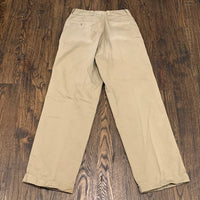 1960's/1970's Wash and Wear Brand Khaki Pants 27" Waist