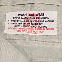 1960's/1970's Wash and Wear Brand Khaki Pants 27" Waist