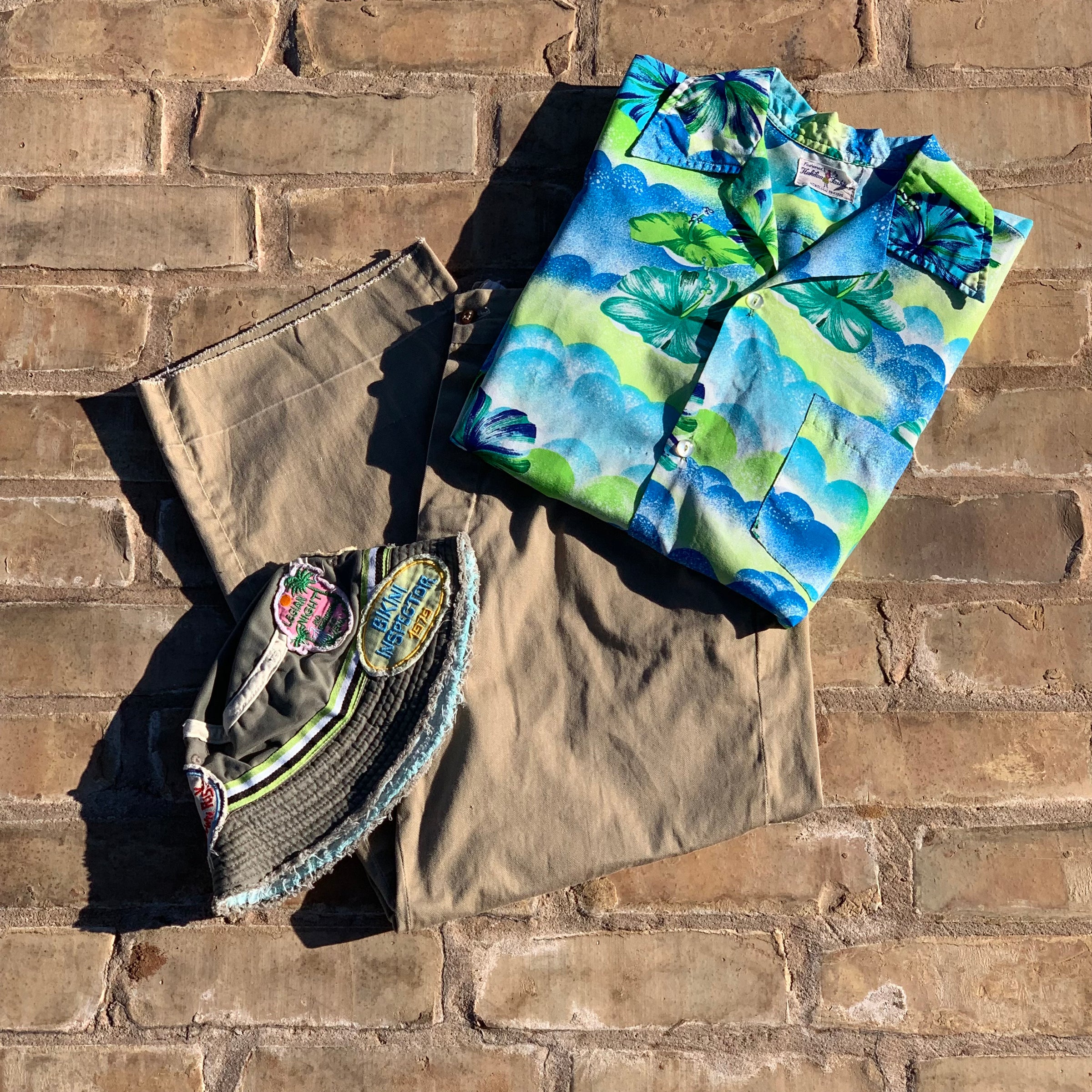 1950's Cropped Khaki Pants 34" Waist