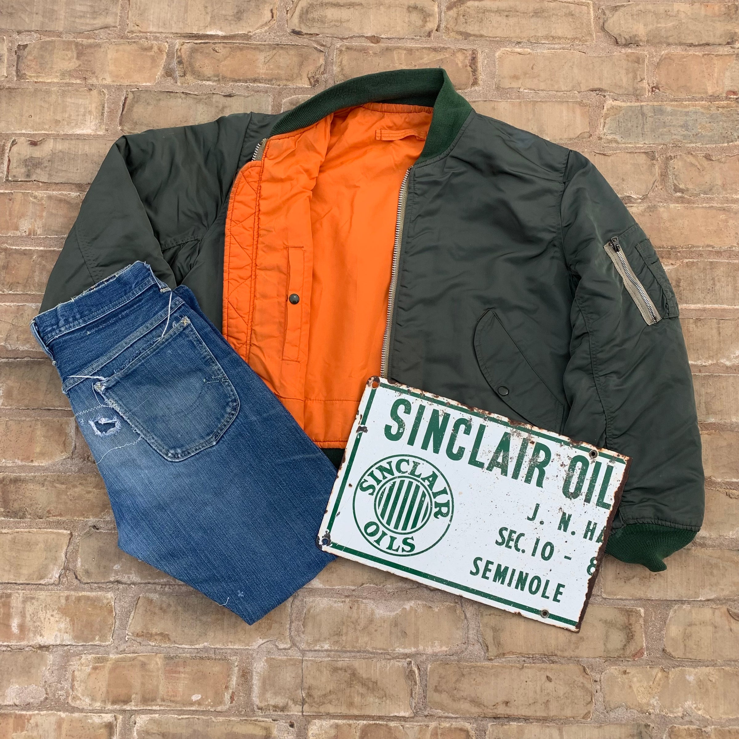 1960's Tuf Nut Zipper Front Jeans 28" Waist