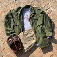 1950's Early Contract US Army Patched M-1951 Field Jacket