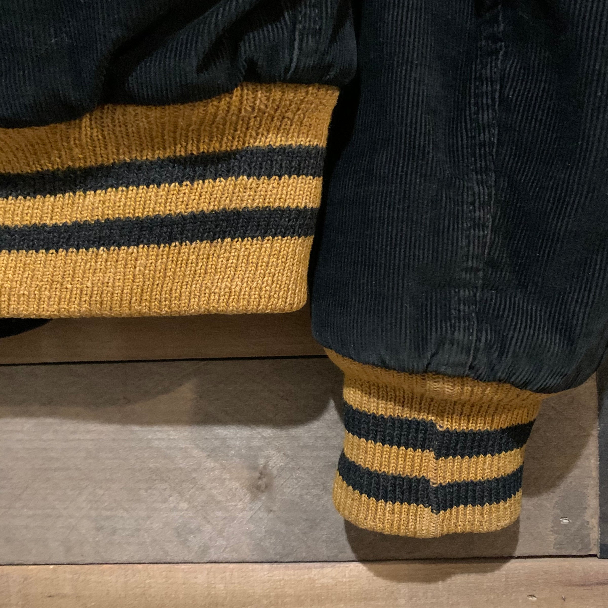 1940's Dekalb Hi Butwin Corduroy Varsity Jacket Small
