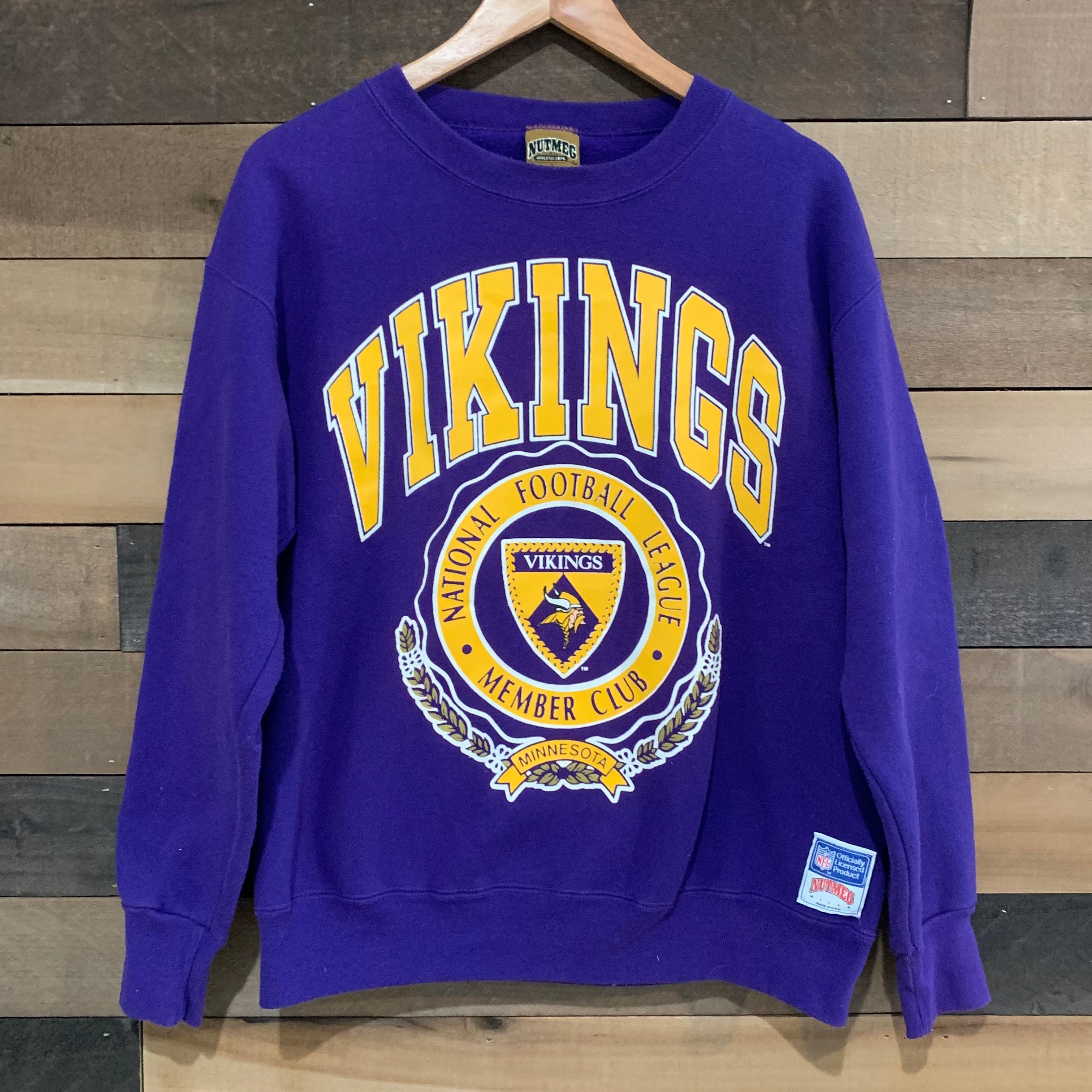 Vintage Minnesota Vikings Nutmeg Mills T-shirt NFL Football 90s