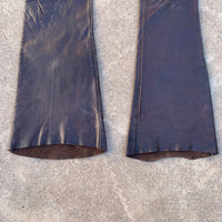 1960’s Santa Fe Leather Co Flares 31” x 32.5”