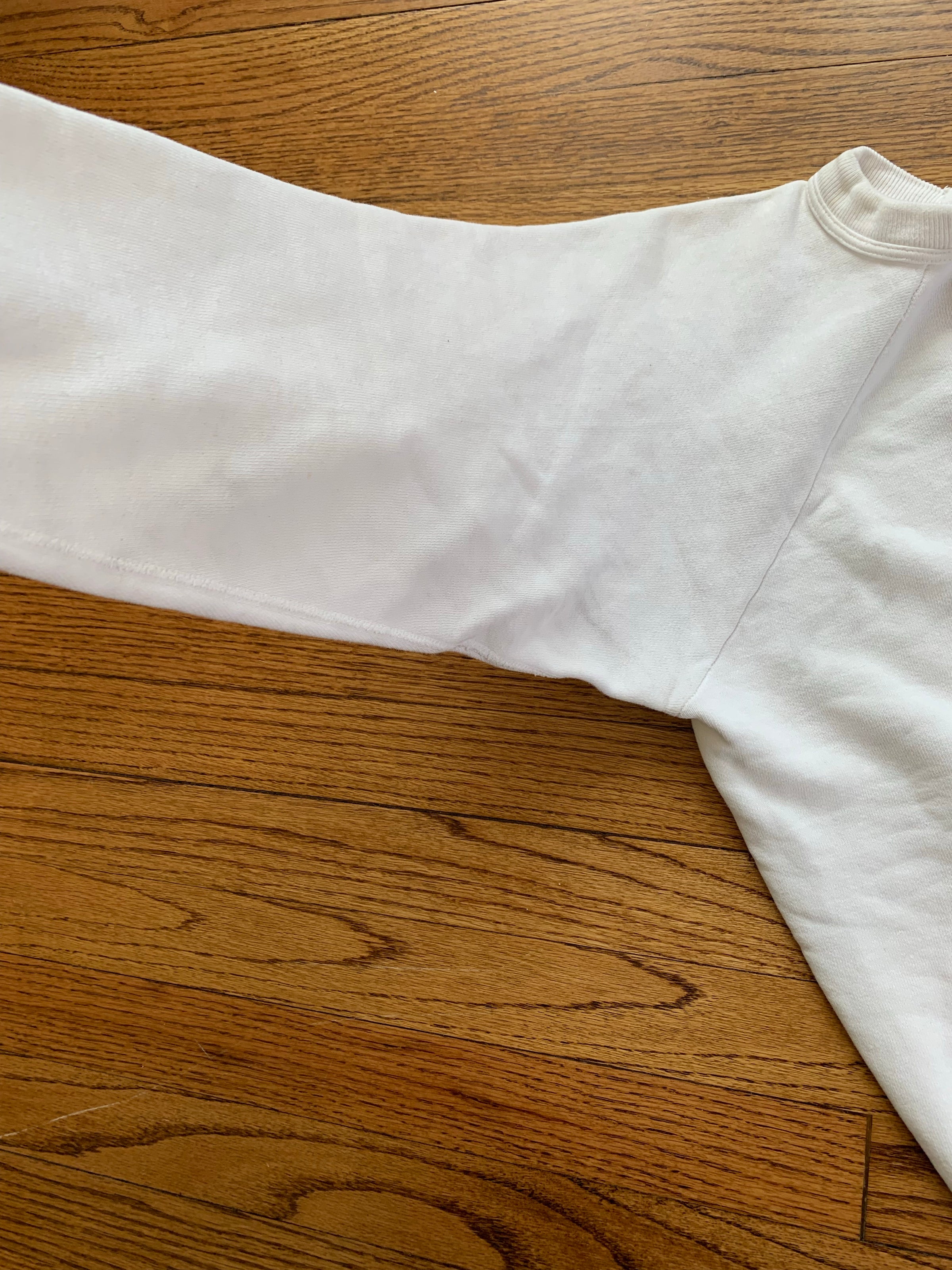 1950’s Hanes Windshield Raglan Sweatshirt with Military Patches Small