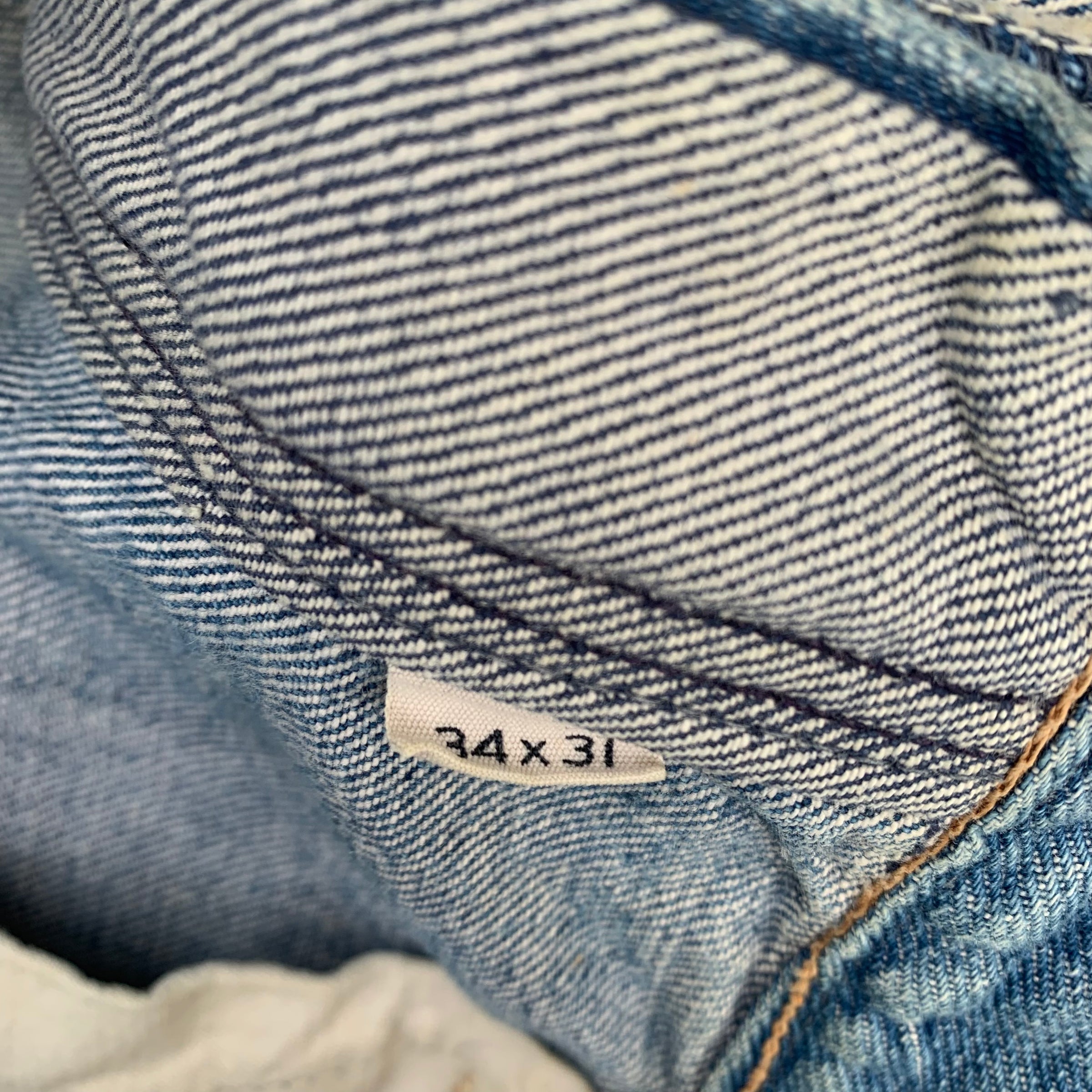 1950’s Anthony’s Buckhide Denim Jeans 32” x 29”