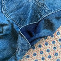 1940's/50's Allen 8oz Sanforized Denim Overalls 37" x 30"
