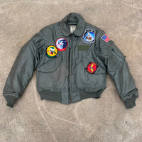 1980’s Patched CWU-45/P Flight Jacket Medium
