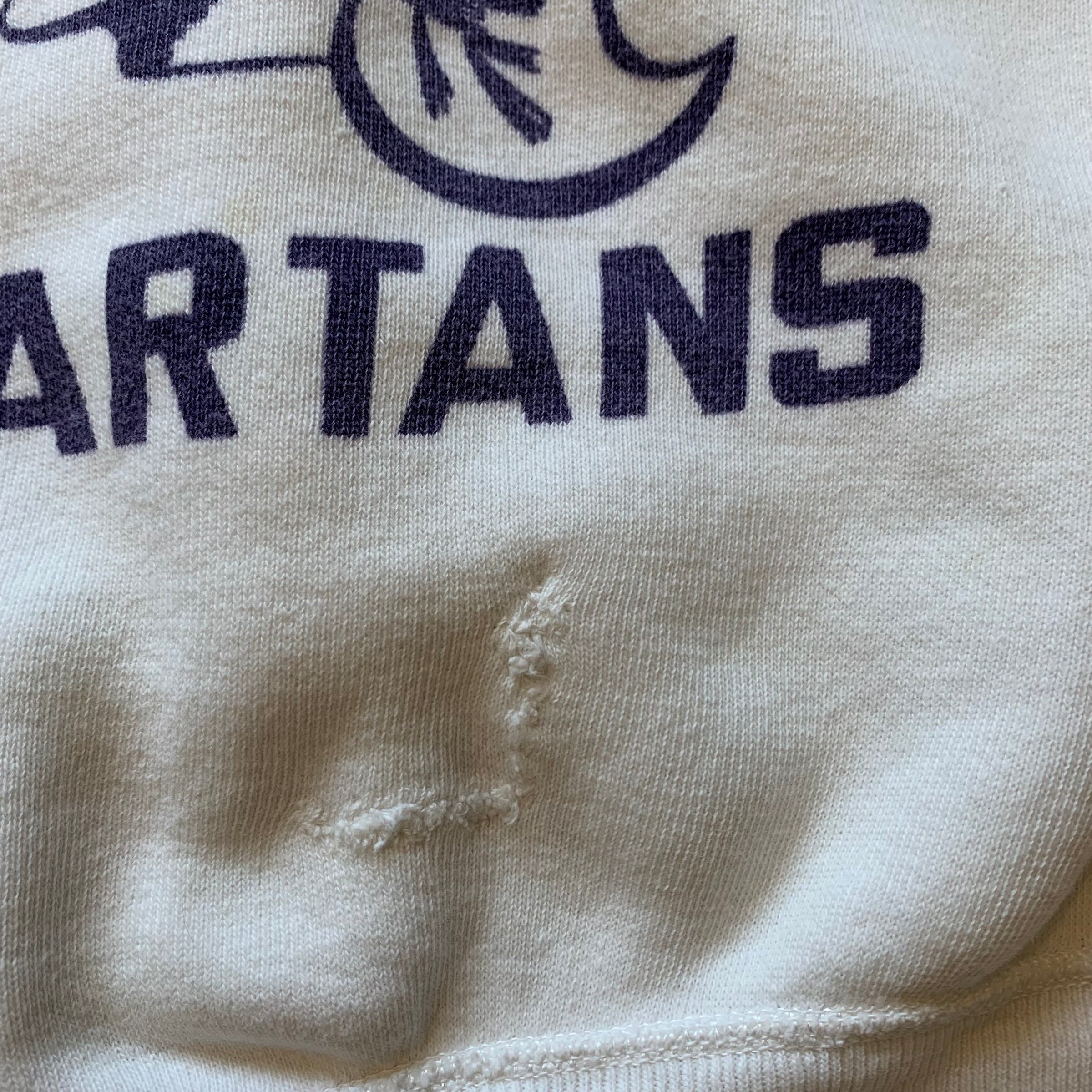1950's Manzanita Spartans Single V Sweatshirt XS