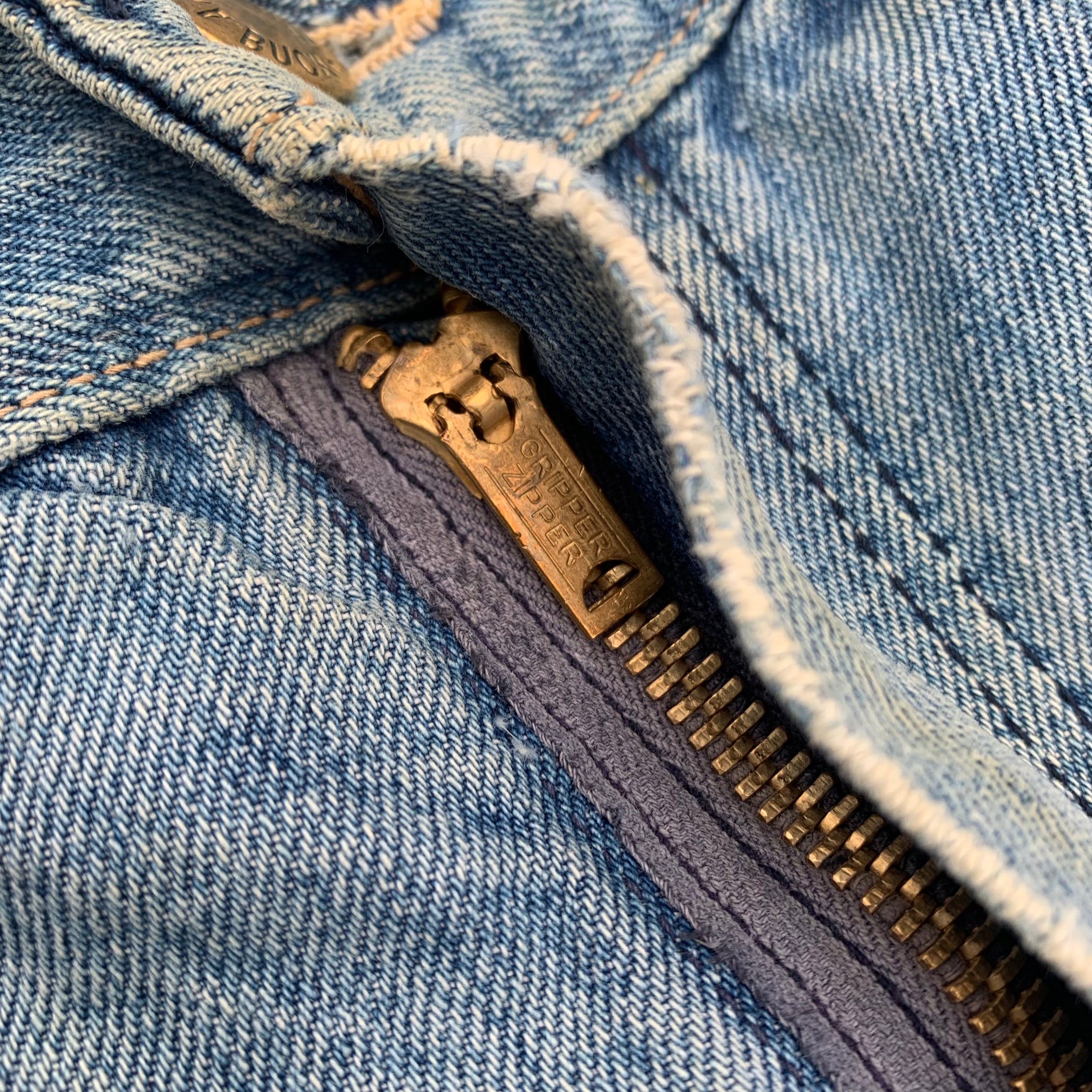 1950’s Anthony’s Buckhide Denim Jeans 32” x 29”