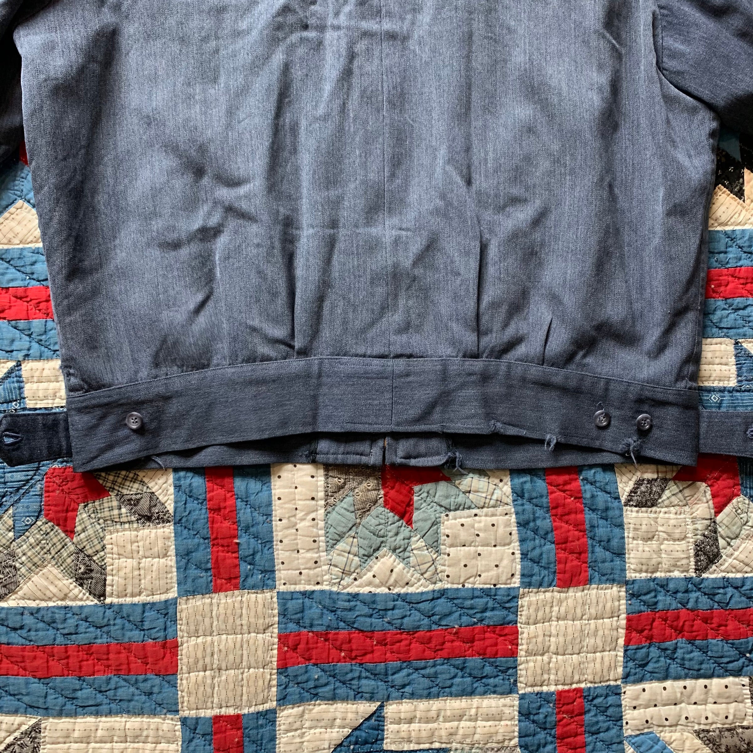 1950's Post Office Letter Carrier Whipcord Work Jacket XL