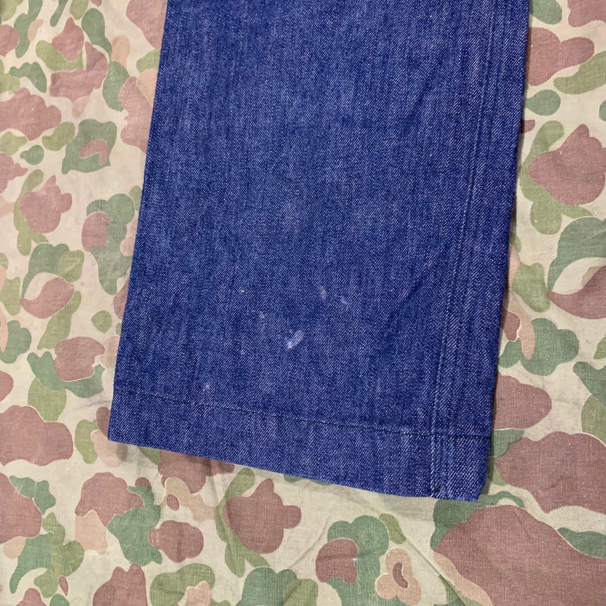 1940’s WWII US Navy Denim Dungarees 29” x 30”