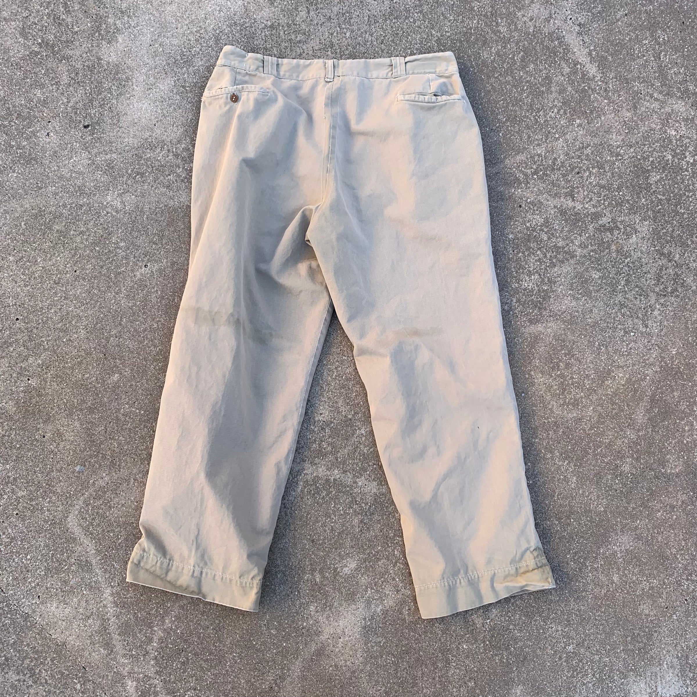 1950’s Big Smith Khaki Work Pants 36” x 28.5”