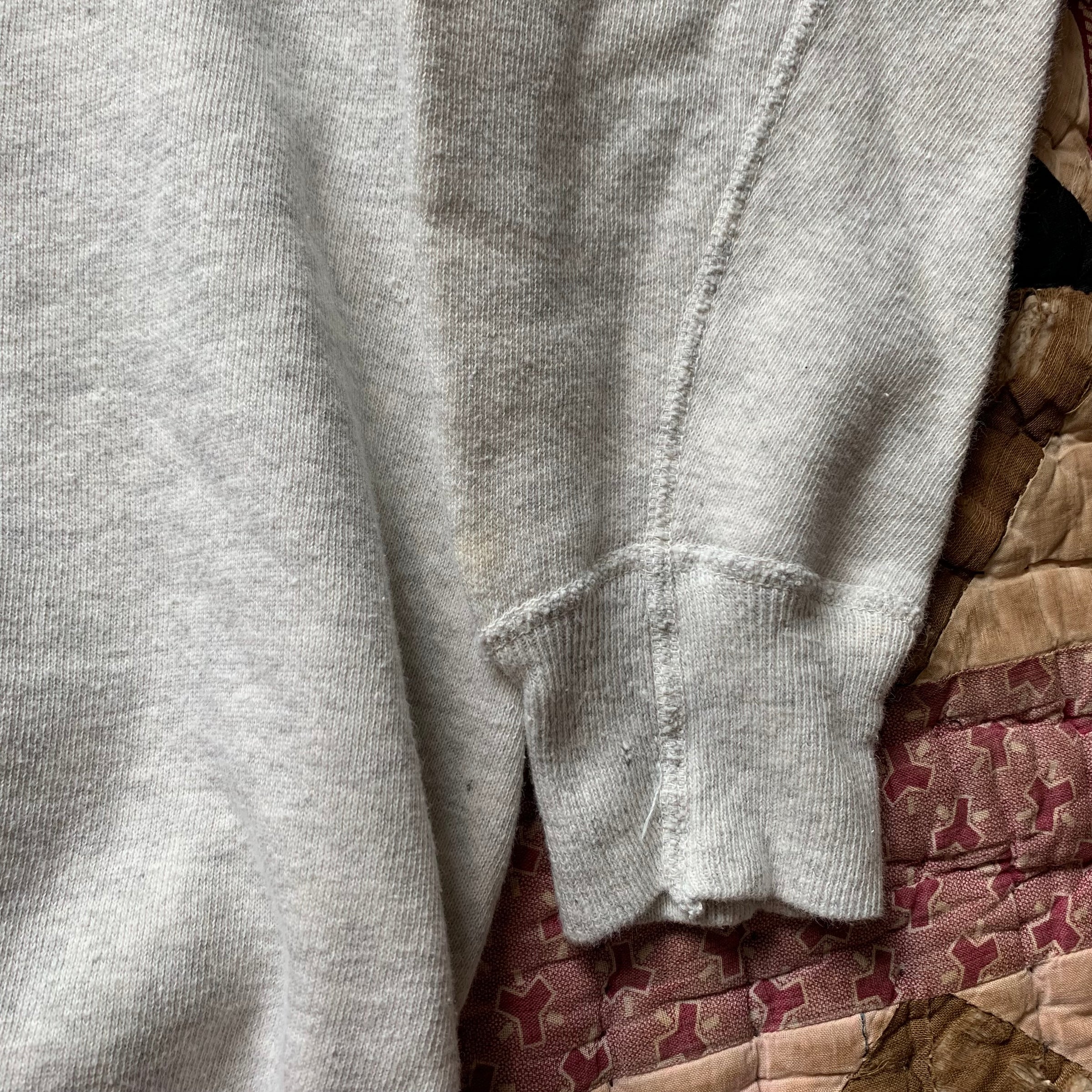1950's Heather Grey Crewneck Sweatshirt M/L