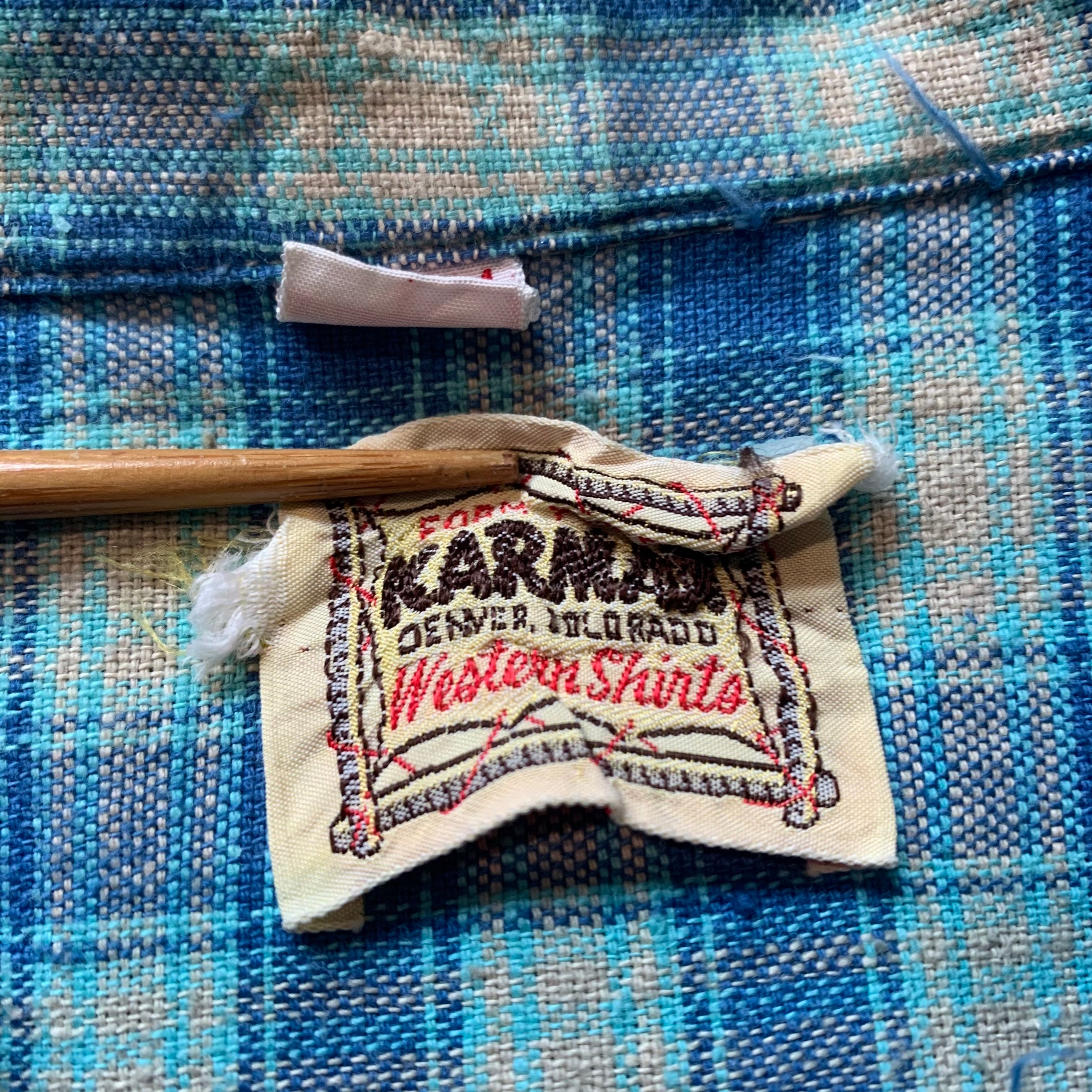 1950's Karman Western Pearl Snap Shirt M/L