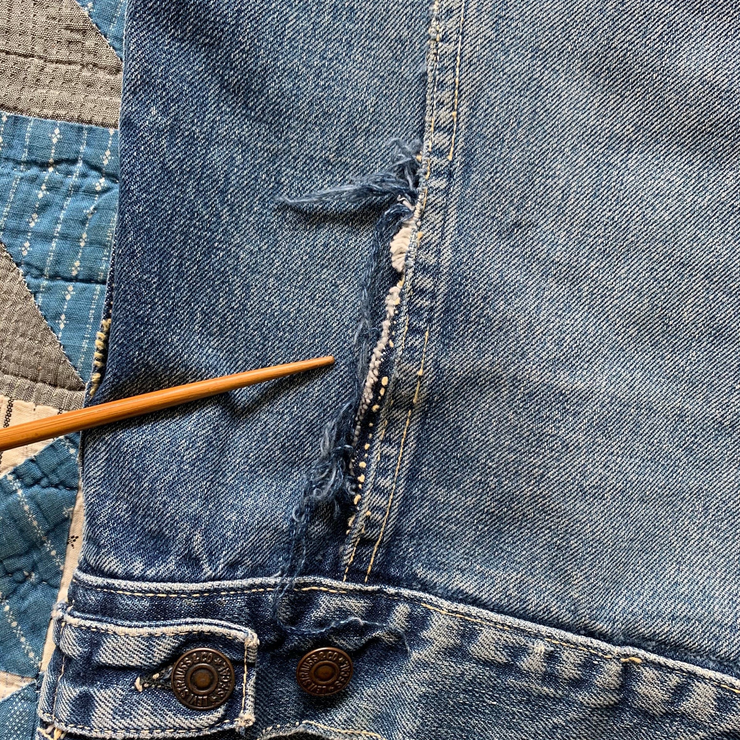 1960's Levi's Type 3 557 Denim Vest Small