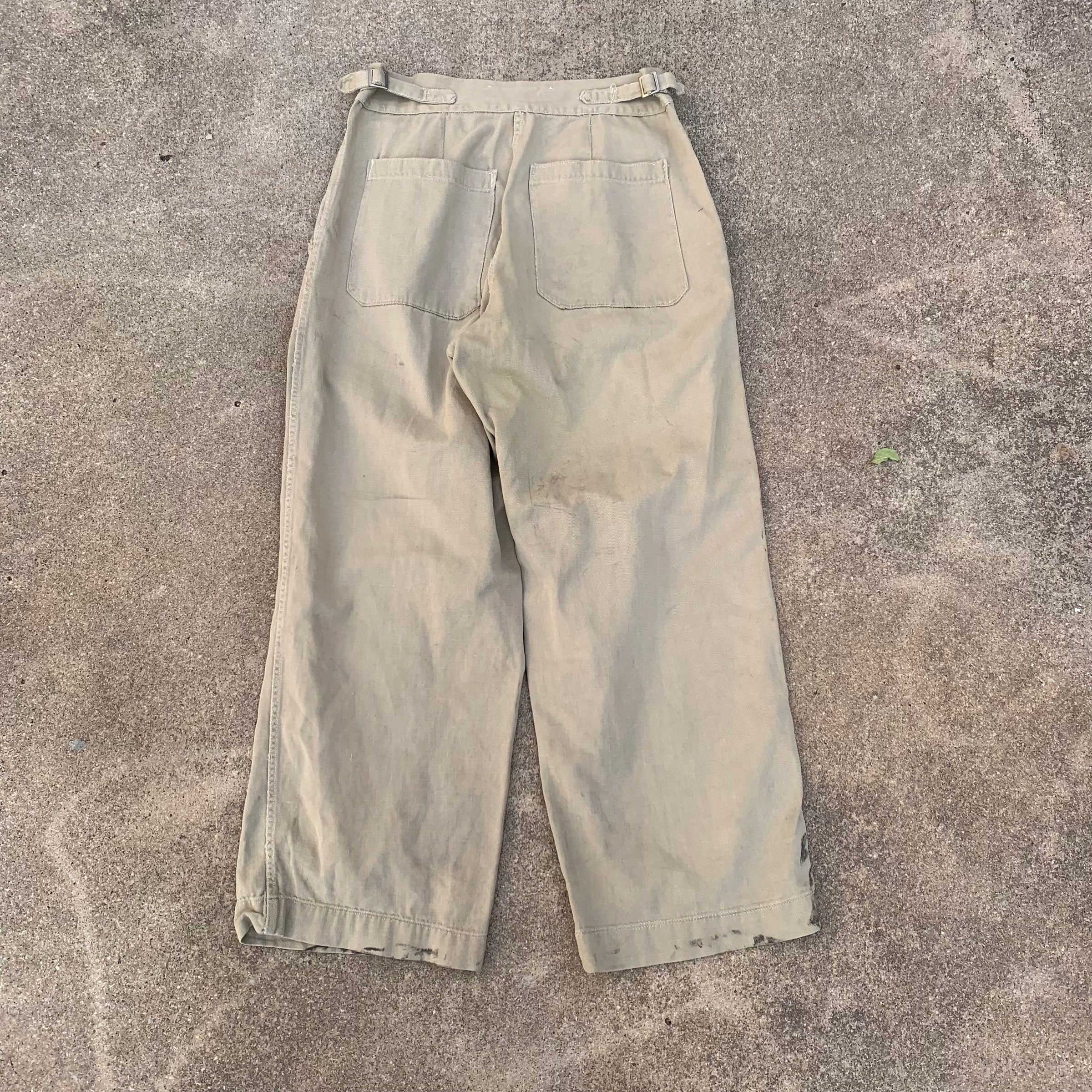 1950’s Royal Australian Air Force Work Khakis 28-29” x 26.5”