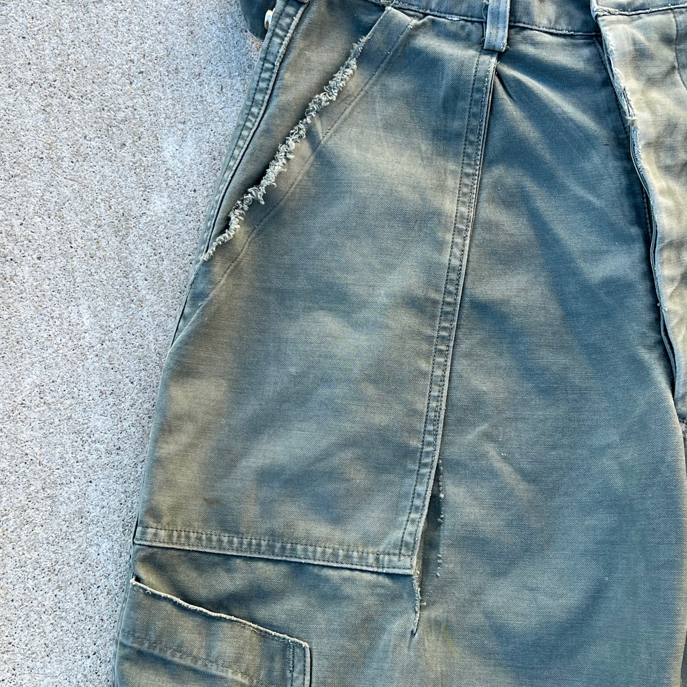 1950’s 1951 USAF Sage Green Utility Pants 26-27” Waist