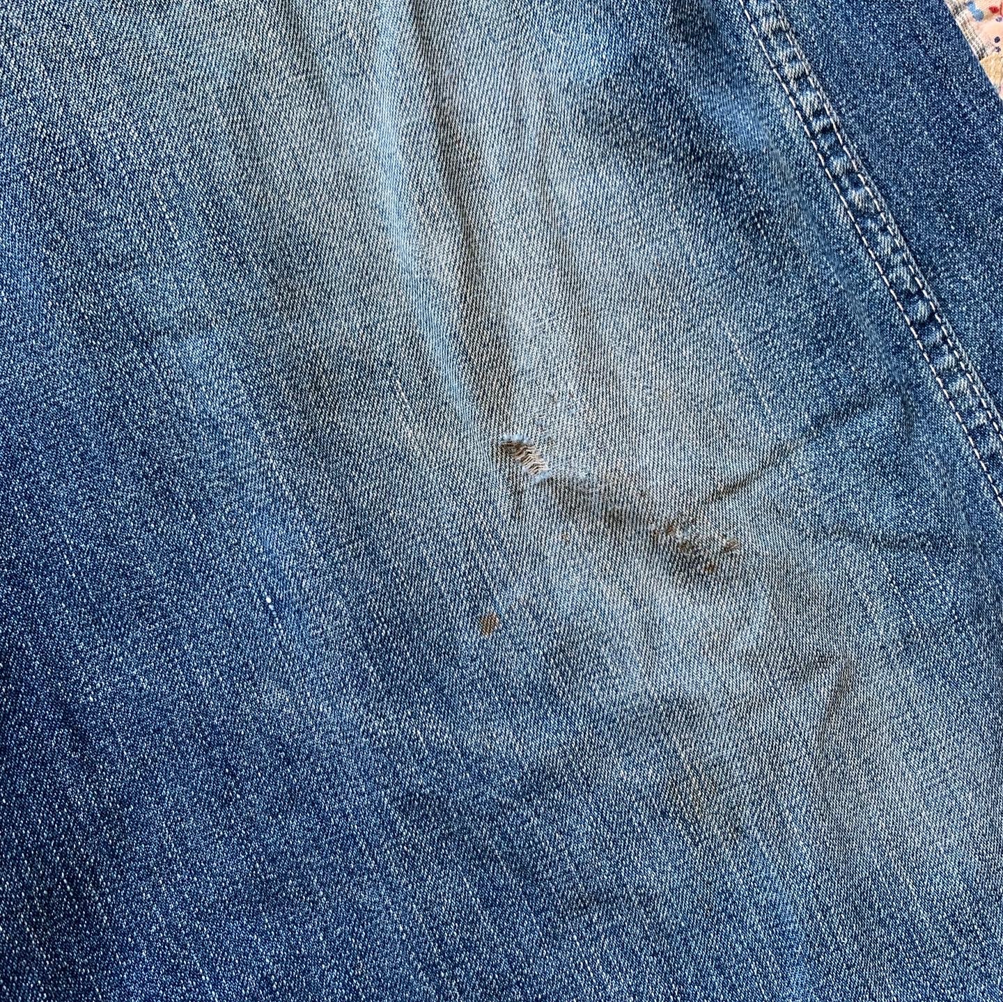 1940's/50's Allen 8oz Sanforized Denim Overalls 37" x 30"