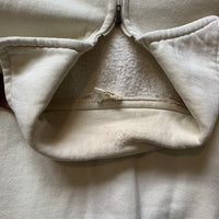 1960's French Quarter Zip Sweatshirt with D Pockets Large