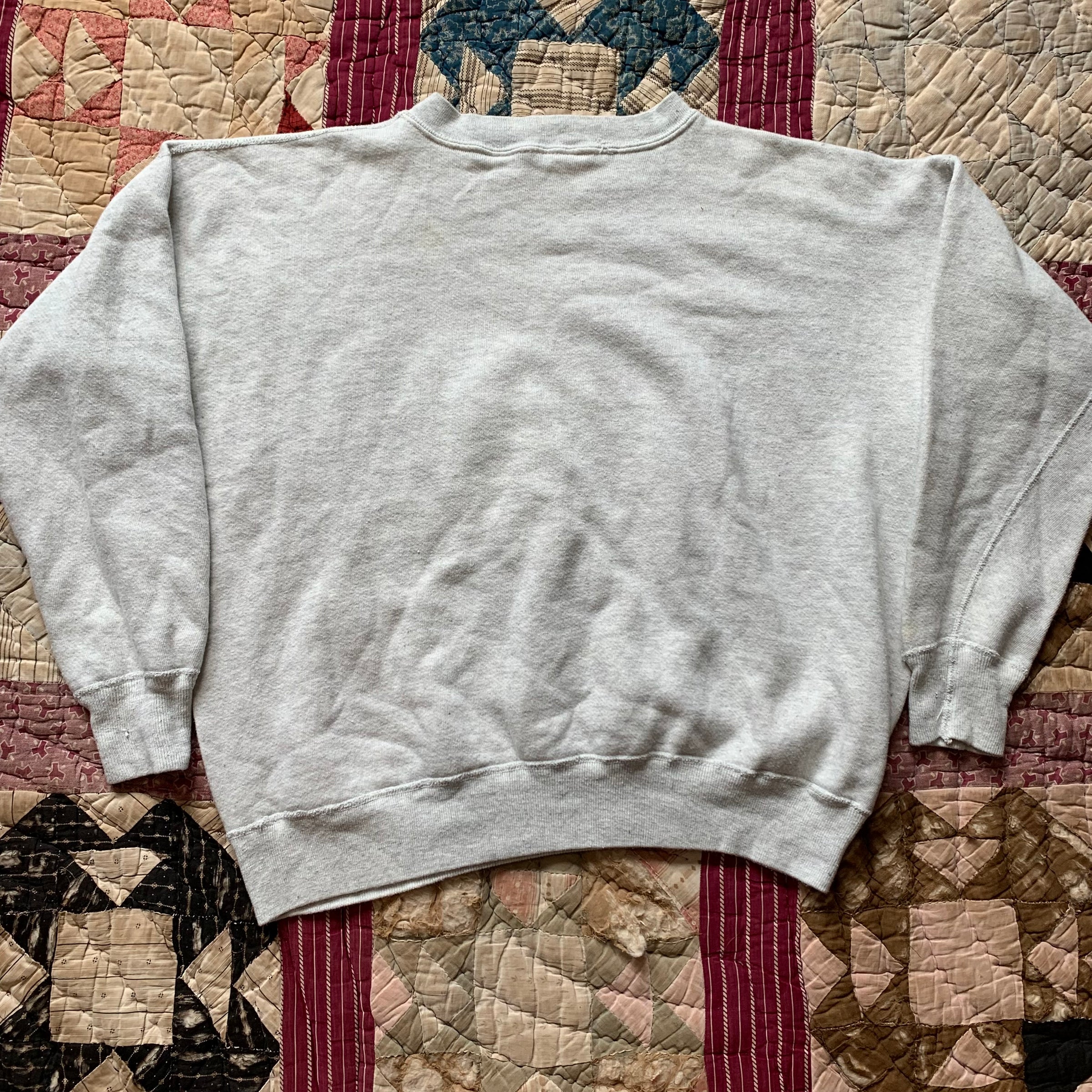 1950's Heather Grey Crewneck Sweatshirt M/L